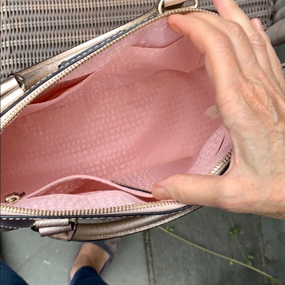 Kate spade rose gold bag - Picture 4 of 6